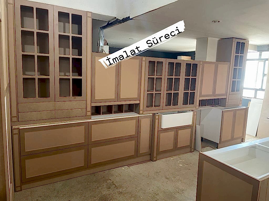 Ankara Vintage Mutfak Dolabı